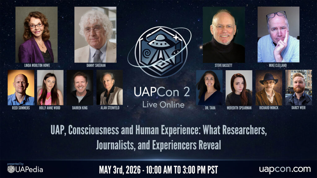 UAPCon Live May 2026 flyer 3